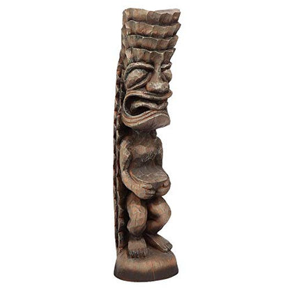 Design Toscano NG31189 the God of the Luau Taki God Statue, Brown