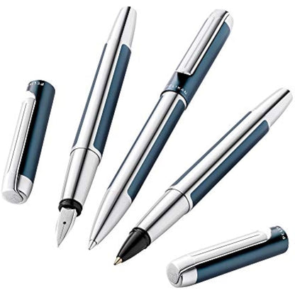 Pelikan Pura 817400 Ballpoint Pen Petrol Blue 337 Large Capacity Refill