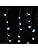 LightsGo Icicle Fairy Lights Outdoor Indoor LED Fairy Lights 800 LED Cool White 21M Wide, White Cable - 8/16H Timer, 8 Modes, Memory