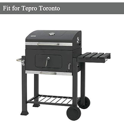 Onlyfire Replacement BBQ Stainless Steel Cooking Grates Fit for Tepro Toronto, Schwarz Model Grills,Set of 2