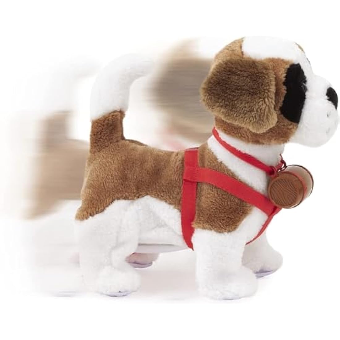 Giochi Preziosi Emotion Pets MTM2300 Samby Soft Toy St Bernard Soft Toy for Children From 3 Years Old, MTM2300