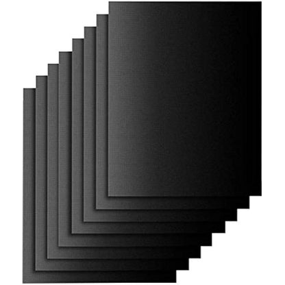 Ankier BBQ Grill Mat, Set of 8 Non Stick BBQ Baking Mats Reusable for Charcoal, Gas or Electric Grill - Easy to Clean, Heat Resistant Barbecue Sheets