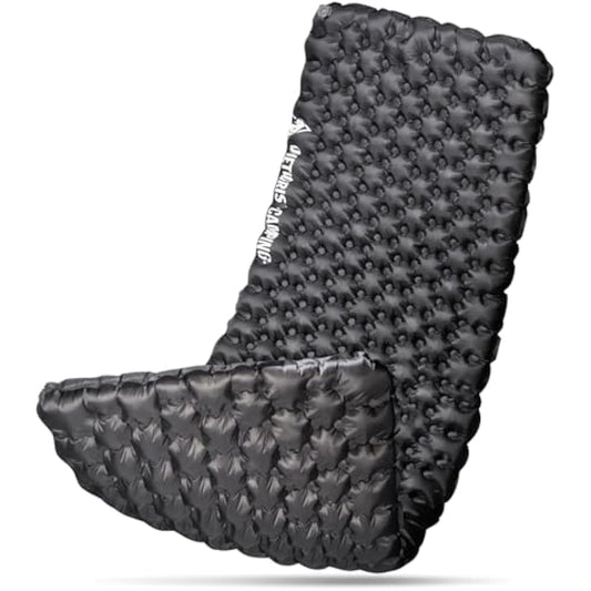 OneTigris Obsidian Ultralight Sleeping Pad, 5.2R Insulated, Inflatable Camping Backpacking Sleeping Mat with Hole Fixing Patches Weighs 2.05lb, 74.4" x 24.8"