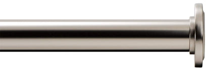 Ivilon Tension Curtain Rod - Spring Tension Rod for Small Windows or Shower, 16 to 24 Inch. Satin Nickel
