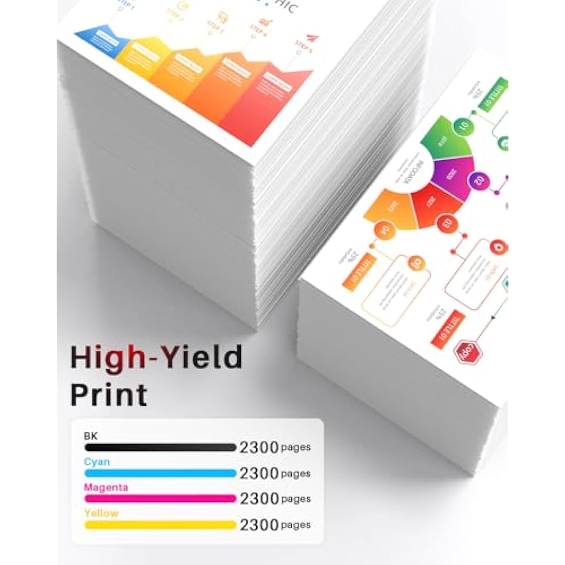 Halloya 410A Compatible Toner Cartridges Replacement for HP CF410A 410X CF410X for Color LaserJet Pro M477fdw M477fnw M477fdn M452nw M377dw M452dn M452dw M477dw M477nw (4 Pack)