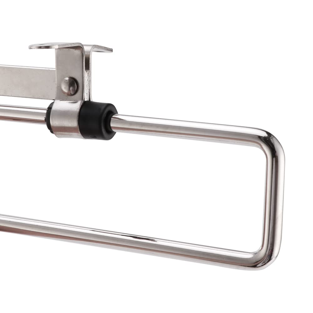 Telescopic Clothes Rod for Closet, Adjustable Pull Out Closet Rod - Retractable Valet Hanger Rail With Sliding Telescopic Extension for