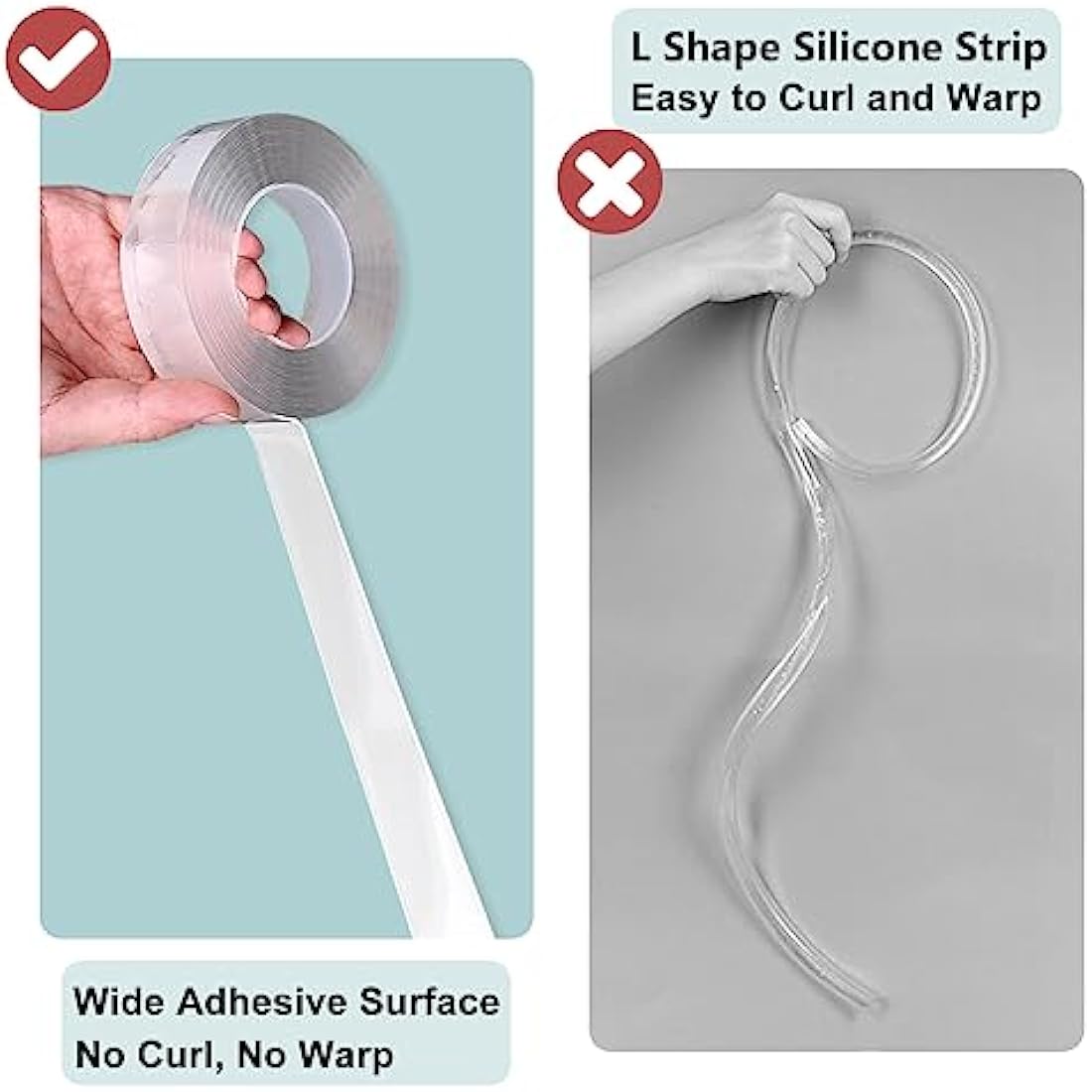 Baby Proofing Edge Protector, Safety Edge & Corner Guards Clear Edge Protector Strip Adhesive Baby Corner Protectors for Furniture Table Sharp Drawer (5m Length / 3cm Width)