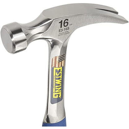 Estwing ESTE316S Flooring & Tiling Hammer 16OZ Vinyl STL, Multi, 16 oz (Ounces) (Packaging may vary)