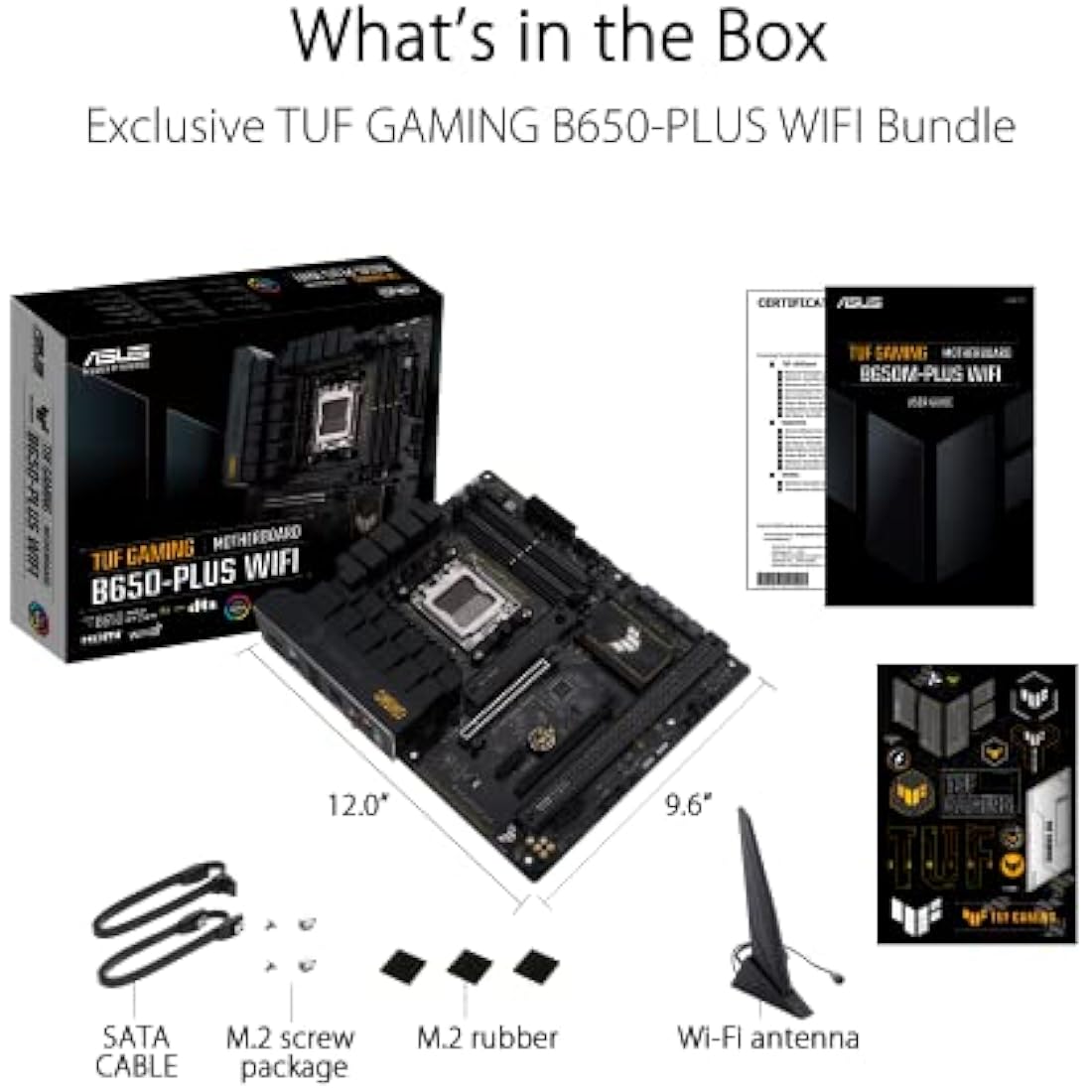 MB AMD B650 TUF GAMING WIFI D5 ATX