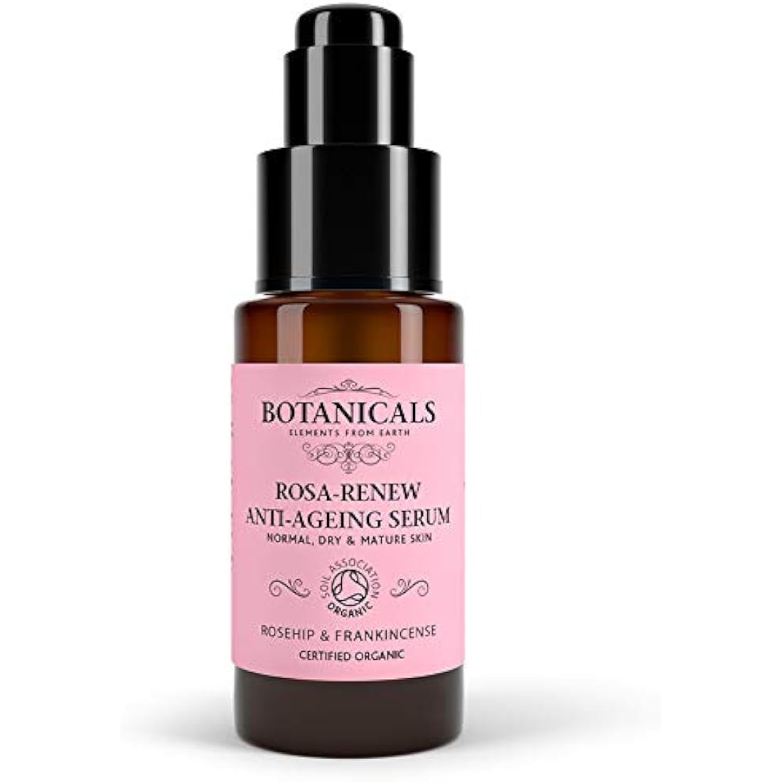 Rosa-Renew Facial Serum - Anti Ageing, Nourishing Face Repair Formula to Help Reduce Signs of Aging, Fine Lines and Wrinkles in Dry or Mature Skin, Organic Rosehip & Frankincense (30ml)