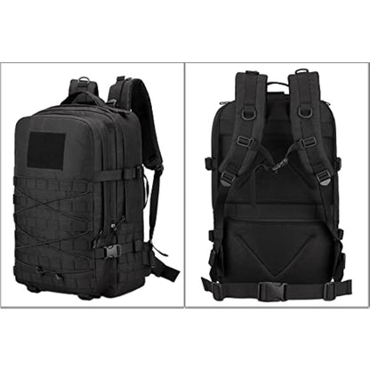 WTiger Tactical Backpack, 45L Hiking Backpack Molle Military Assault Pack 17 inch Laptop Rucksacks Travel Daypack for Outdoor Camping Fishing Trekking Hunting