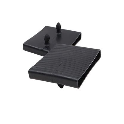 WANGCL 6PCS Bed Slat Centre Caps Holders For Replacement Plastic Bed Slat Holders, For Single And Double Beds 65mm x 9mm Black