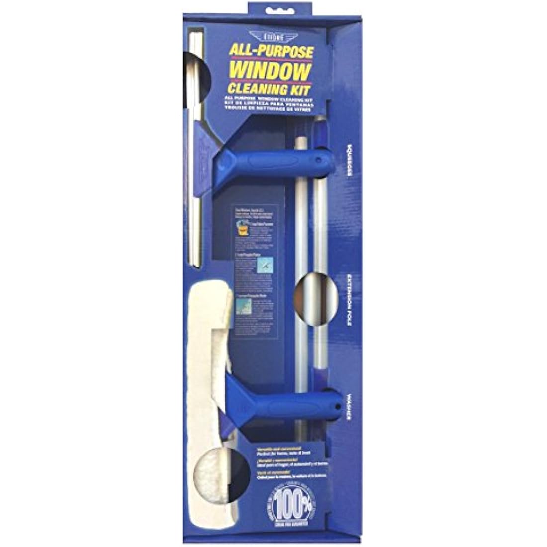 Ettore Squeegee Off Window Cleaning Kit