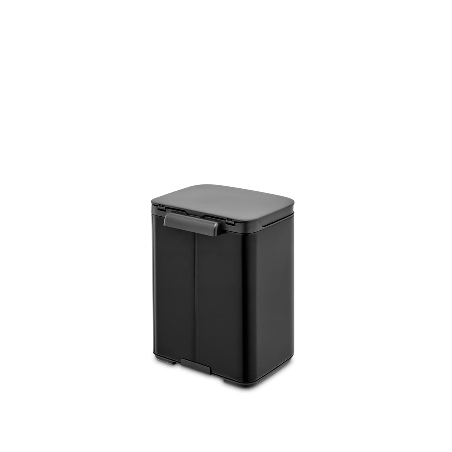 Brabantia - Bo Waste Bin 4L - Small & Stylish Rubbish Bin - Easy Open and Soft Closing Lid - Hygienic & Space Efficient - Wall Mountable