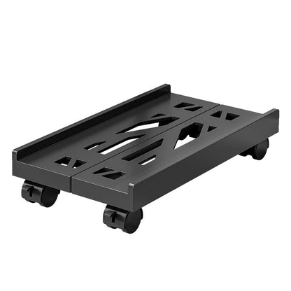 Yuhtech Universal Adjustable Computer Stand with 4 Casters, CPU Stand for Desktop Tower, Gaming PC