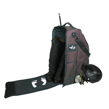 Driver13 ? Deluxe Boot Bag for Riding Boots Brown