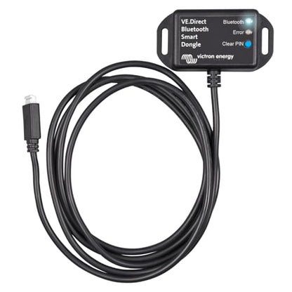 Victron Energy VE.Direct Smart Dongle (Bluetooth) - Wireless Data for BMV & MPPT - View on iOS & Android with VictronConnect App