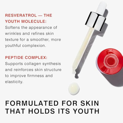 Dr Sebagh Supreme Maintenance Youth Serum - (30 ml) | Award Winning Anti Aging Serum with Resveratrol | Hydrating & Enhanced with Collagen & Antioxidants | Rejuvenates Dark Spots on Face & Neck