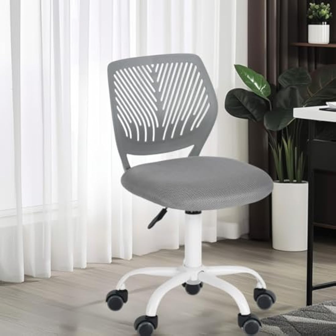 FurnitureR Writing Task Chair Ergonomic Kids Teens Boys Girls Study - Adjustable Height Swivel Computer Laptop Desk Chair for Home,Office,Study Room