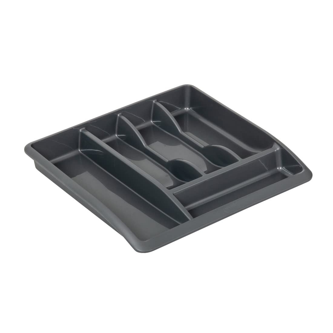 Addis 510855 Plastic Drawer Organiser, Metallic, 40 x 38.5 x 6 cm