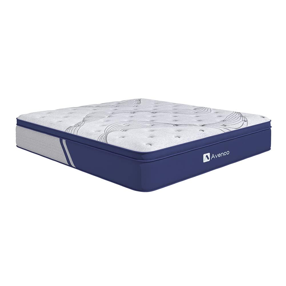 Avenco Bed Mattress Conventional, Foam, Super King