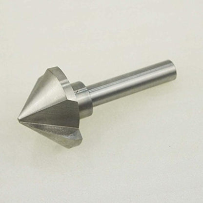 Countersink Drill Bit, KATSU HSS 6542 Countersink Drill Bit 90 Degrees 45mm 3 Flute Chamfer Cutter Drill Bit for Wood Steel Metal Machine Tools, Positioning Drill Mill Cutter 12740623