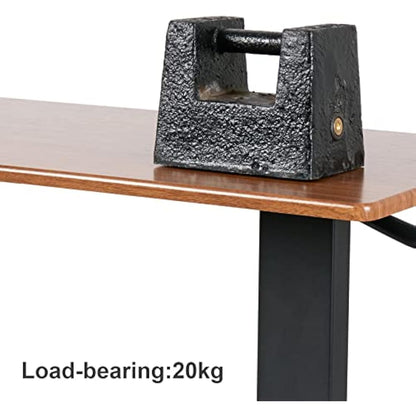 FATIVO Overbed Bedside Table with Rolling Wheels 80x40x89.5cm C Shape Side Table Adjustable Height Hospital Bed End Table Sofa Large Laptop Side Table for Couch, Living Room, Multiple Uses