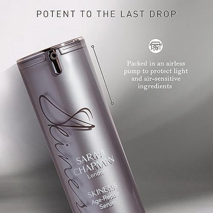 Sarah Chapman Skinesis Age-Repair Serum - Anti-Ageing Serum for Lightweight, Skin-Firming, Radiant Results - Vitamin A for Smoother, Even Skin - Addresses Signs of Ageing and UV Damage, 30 ml