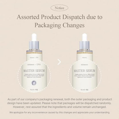 mixsoon Master Serum, Moisturizing Serum for Healthy Skin and Improve Skin Barrier, Cruelty Free