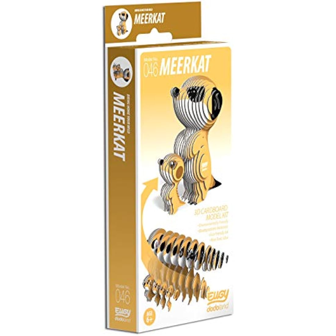 EUGY 3D Meerkat Model, Craft Kit