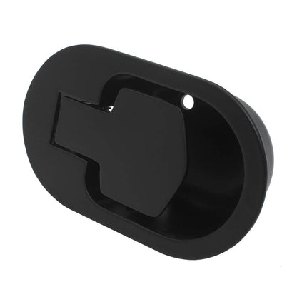 Leen4You 1x Recliner Replacement Parts Recliner Chair Sofa Couch Durable Solid Aluminum Metal Release Lever Handle Flapper Style,Handle Only,Black