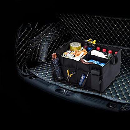 NouveLife Car Boot Organiser, Tidy Storage Trunk Organizer, Foldable Car Boot Bag, Durable Car Boot Tidy, Super Large Volume, Durable for Rear SUV, Van, Auto Luggage