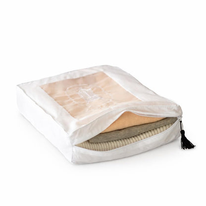 Total Wardrobe Care Cashmere Storage Bag Organiser. Anti-Moth, Breathable, Soft, Zipped Storage Bag To Protect Your Clothes From Dust