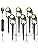 B-right Garden Lights Mains Powered, 21M Extendable to 8 Garden Spike Lights,12V Low Voltage IP65 Waterproof Outdoor Spot Light LED for Pathway Yard Lawn(6Pack Warm White 18W)