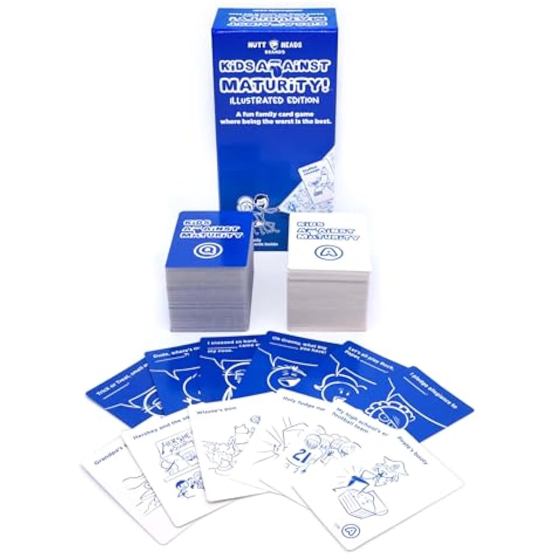 Kids Against Maturity: Card Game for Kids and Families, Super Fun Hilarious for Family Party Game Night