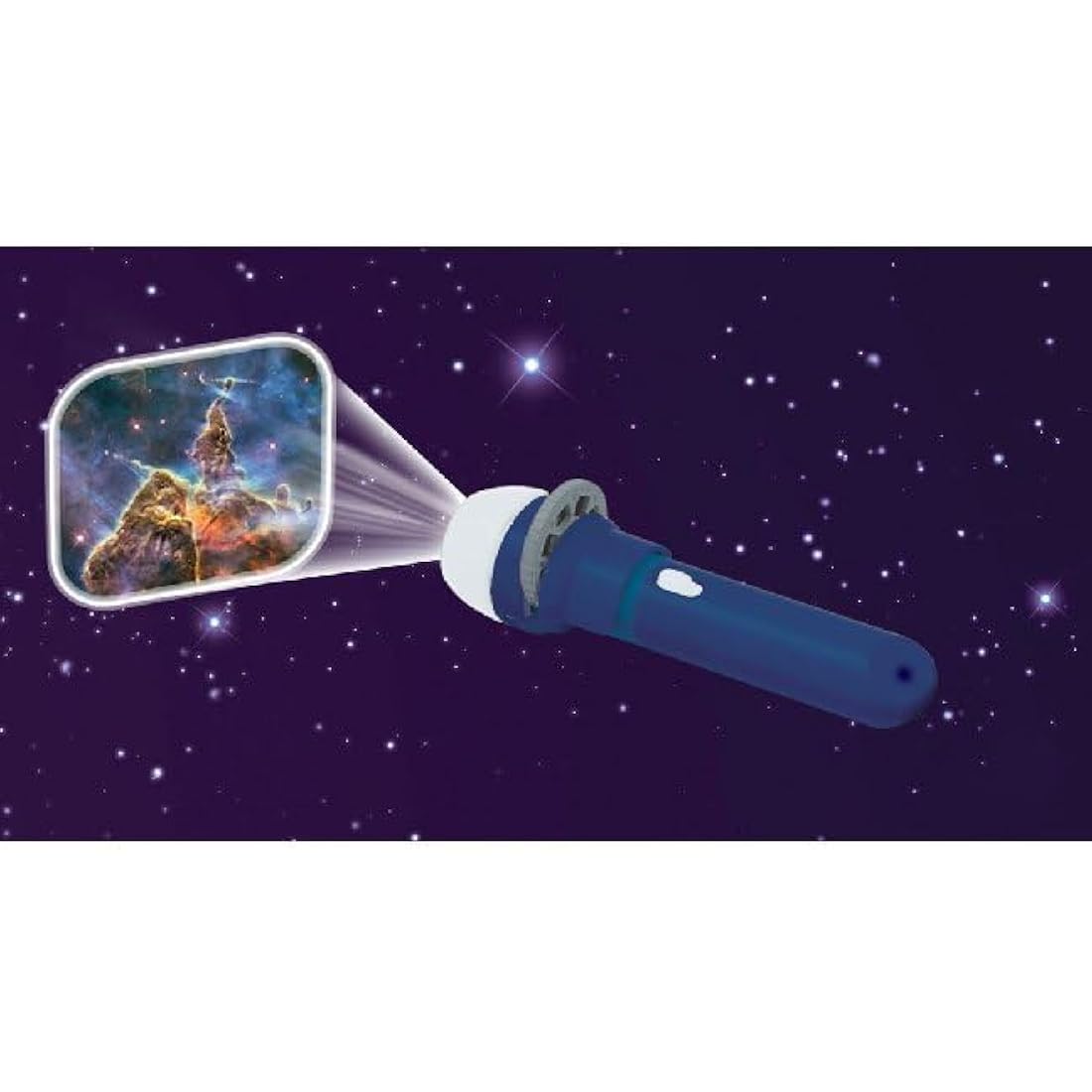 Brainstorm Toys Stem Space Torch and Projector – 24 NASA Images, Projects Clear Pictures up to 1 Metre Wide, Interactive Educational Kids Flashlight Toy
