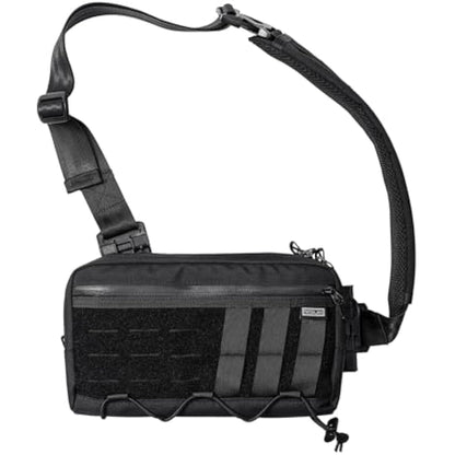 TACTICAL_GEEK Cache L3 EDC Sling Bag, Lightweight Nylon Shoulder Daypack, Crossbody Bag, Hiking Ambidextrous Strap, Travel Hiking Concealed Carry, Chest Backpack Casual Shoulder for Daily