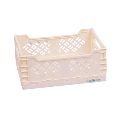Craftelier - Box for Organisation and Storage of Scrapbooking and Craft Materials | Foldable and Stackable Design | Large Size