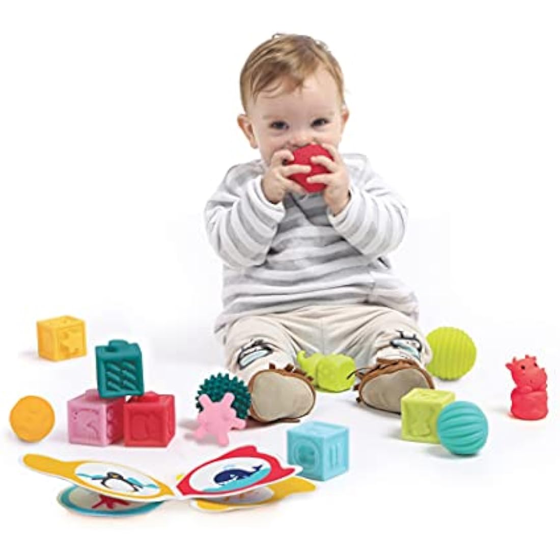 LUDI 30054 Spring Learning Box, Black, S