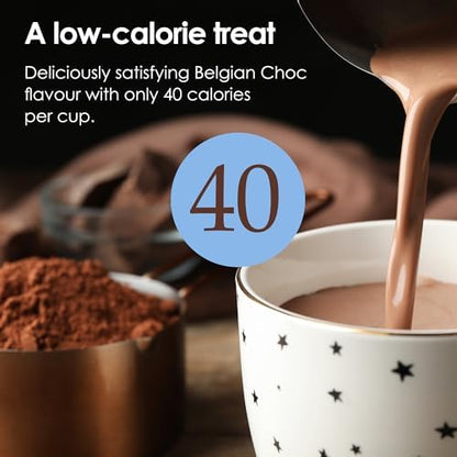 Options Belgian Hot Chocolate Drink (Multipack of 6 x 220g Jars)