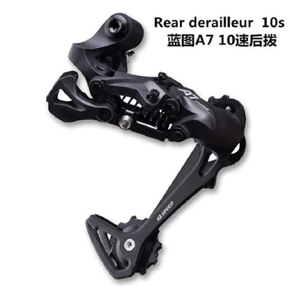 CNCLOL Bike Rear Derailleur 10 Speed Right Shifter Set for Shimano/sram