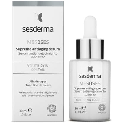 Sesderma | Mesoses Liposomal Serum | Intensive Anti-Ageing Serum | Liposomal Serum for Face | Improves Appearance of Skin | Hydrating | Vitamins | Aminoacids | Delaying Signs of Ageing | 30 ml