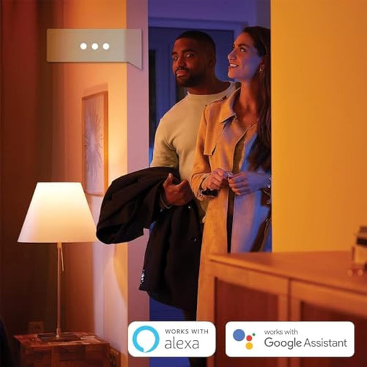 Philips Hue Liane White and Colour Ambiance Smart Wall Light Led with Bluetooth, White Works with Alexa, Google Assistant and Apple Homekit