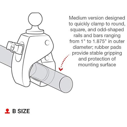 Ram Mount rap-b-404u – Magnet Kit