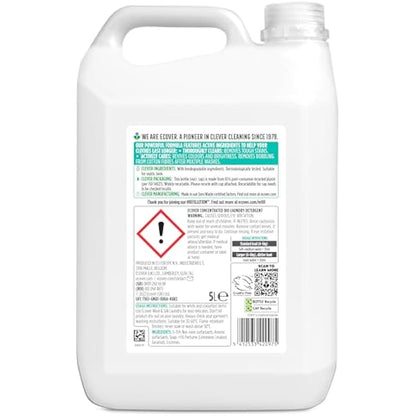 Ecover Concentrated Bio, Laundry Detergent Refill, Laundry Washing Liquid, Honeysuckle & Jasmine, 142 Washes, 5L