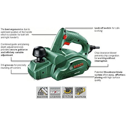 Bosch electric planer PHO 1500 (550 Watt, in Carton Packaging)
