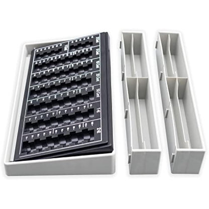Euro Counting Board for Coins and Notes
