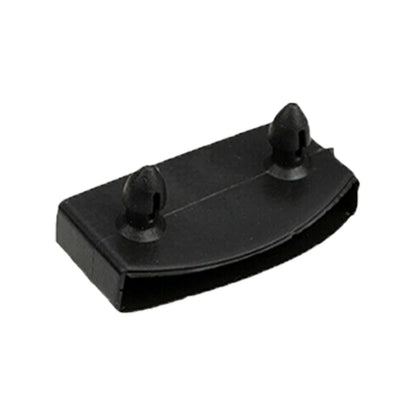 hifrom Slatted Frame Brackets Set, 20 Pieces, High Density Polyethylene, Black, for Beds up to 53 mm Wide, Single Double Beds Accessories