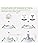 ALUSSO LIGHTING LED Downlights for Ceiling 6W 540lm, Ø75mm Swivel Spotlights, Dimmable 3CCT Warm White 3000K Neutral White 4000K Cool White 6500K, for Kitchen Living Bedroom, 6Pack