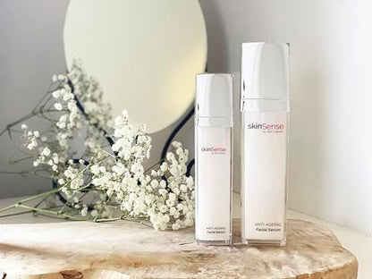 SkinSense Anti-Ageing Revitalising Facial Serum, Day Cream for Women Anti-Ageing, Skin Repair Cream, Face Brightening Cream, Face Serum for Women with Mature Skin